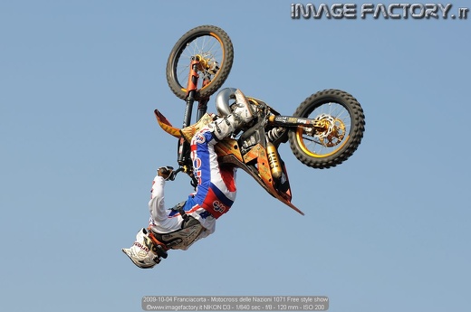 2009-10-04 Franciacorta - Motocross delle Nazioni 1071 Free style show
